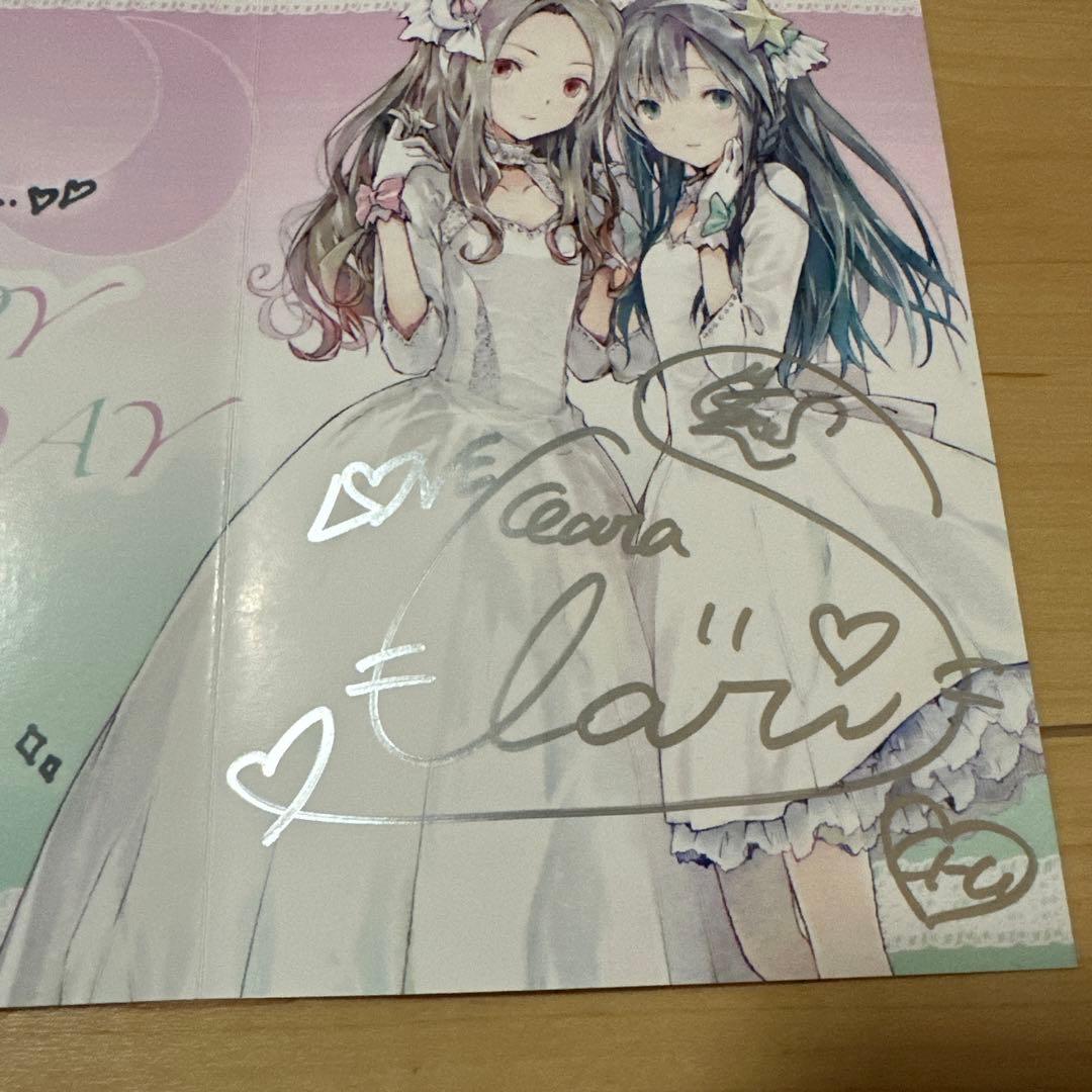 ClariS 直筆サイン入りバースデーカード - メルカリ