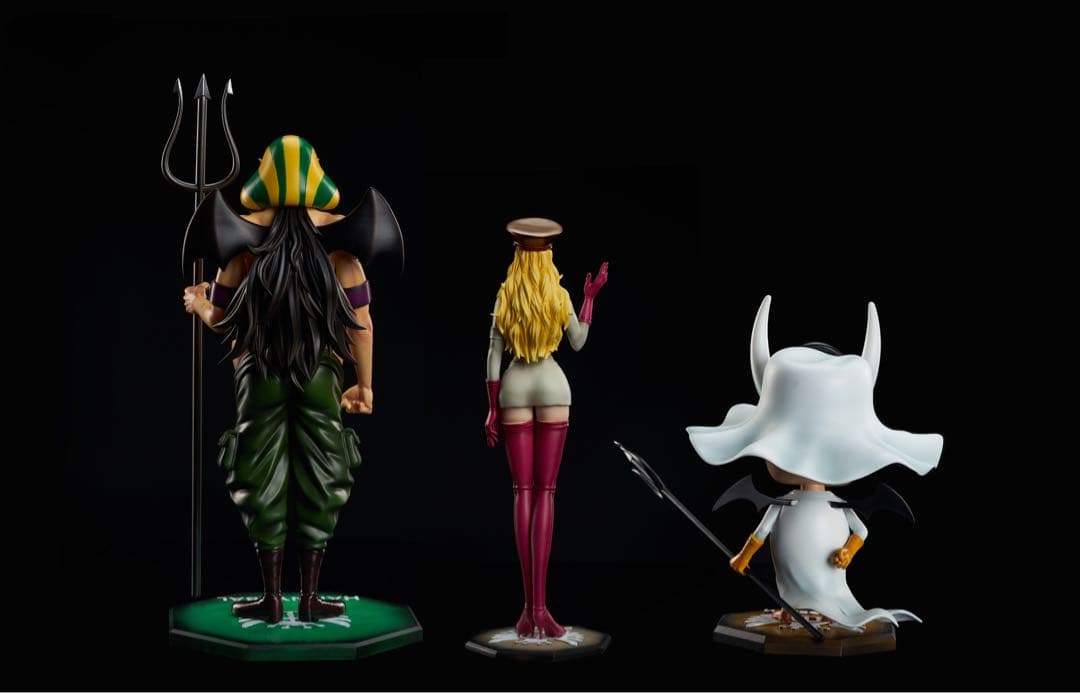 ワンピース 3人 ハンニャバル ドミノ サルデス フィギュア ガレージ