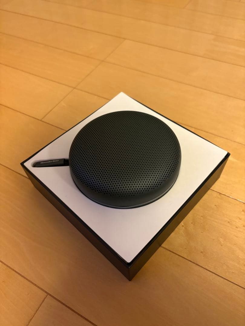 Mercedes-Benzロゴ入り ワイヤレススピーカー ブラック