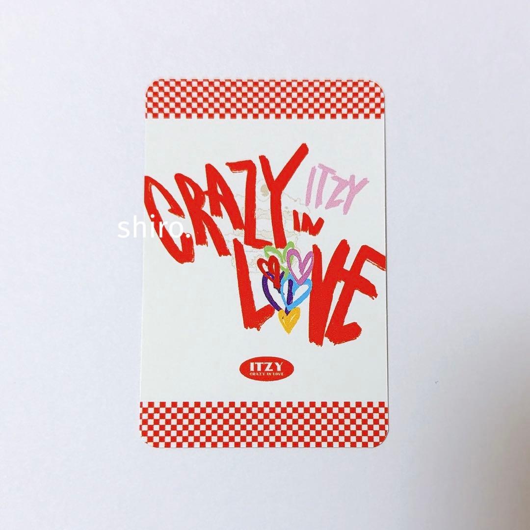 ITZY ユナ トレカ CRAZY IN LOVE withdrama 特典 - メルカリ