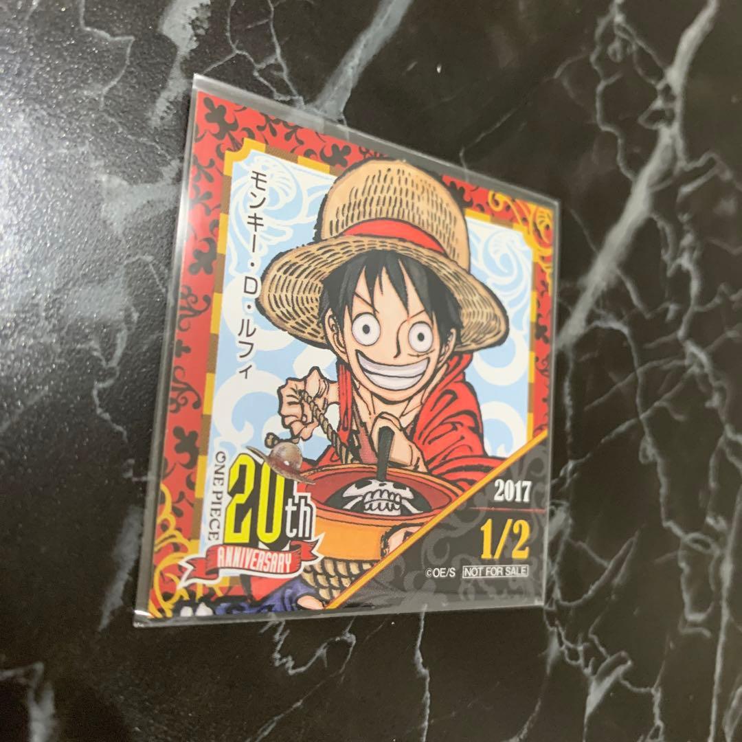 麦わらストア 365日 ステッカー バースデー 誕生日 シール ワンピース