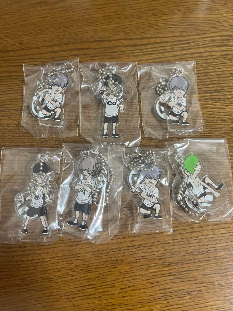 UVERworld キーホルダー　克っちゃん以外セット UVERworld キーホルダーセット 2025ツアーグッズ - メルカリ
