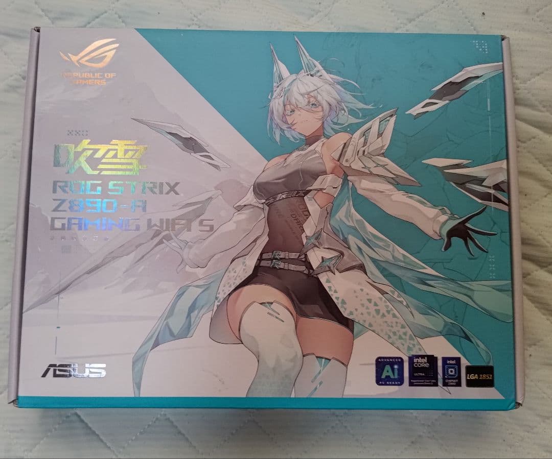 ASUS ROG Z890-A GAMING WiFi S 吹雪 ROG STRIX Z890-A GAMING WIFI S 吹雪| ROG Strix | 电竞主板｜ROG