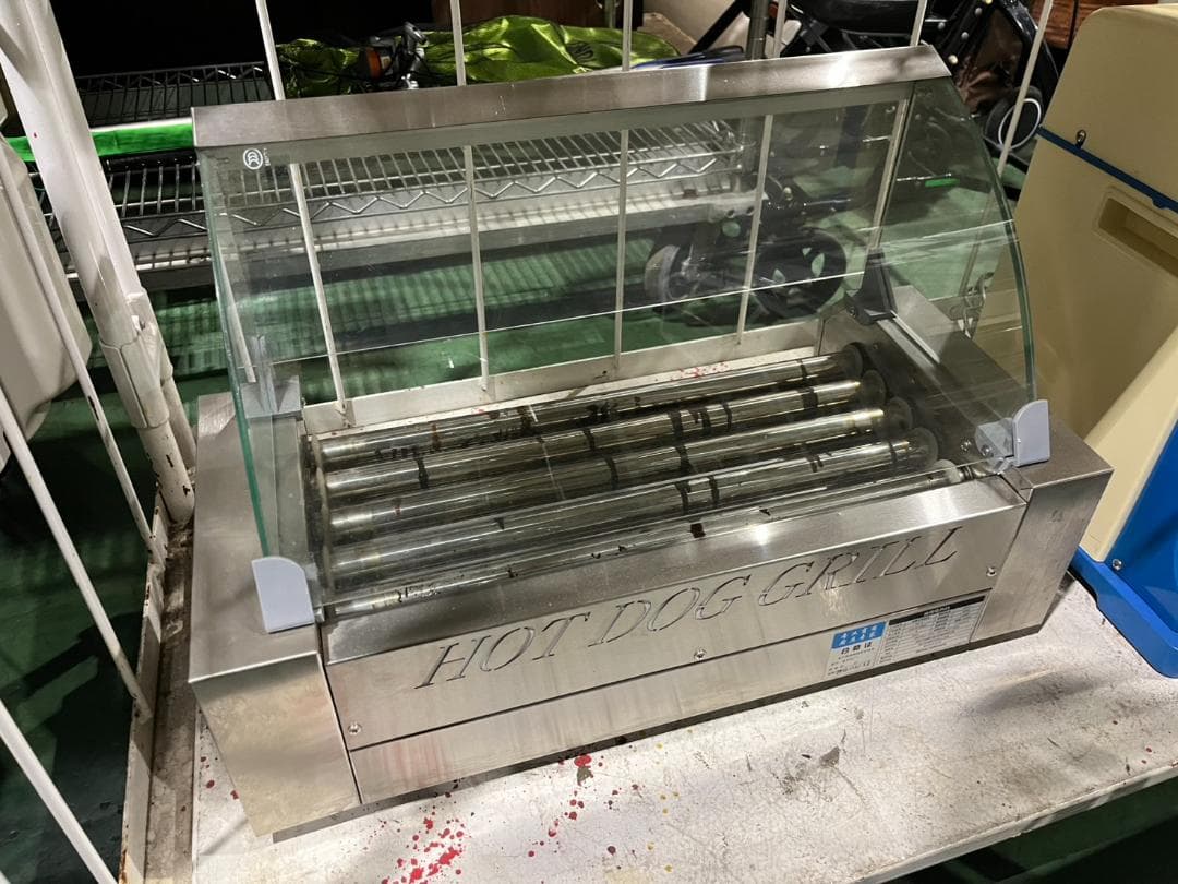 フランクフルト・ホットドッグ回転ローラー付き焼き器 楽天市場】【米国取り寄せ品】フランクフルト・ホットドッグ回転