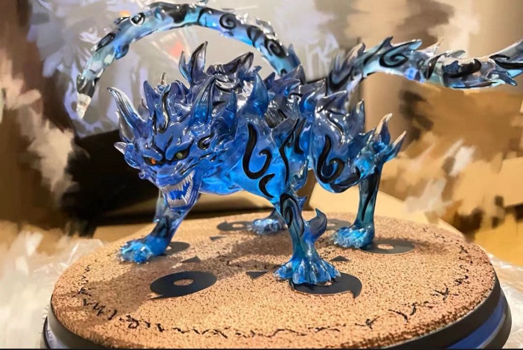 NARUTO ナルト 尾獸 二尾 ガレージキット ガレキ スタチュー① - メルカリ