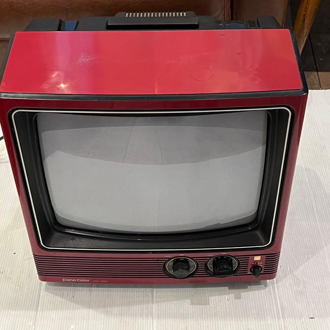 昭和レトロ 年代物 National カラーテレビ TH14-N9 パナカラー - メルカリ