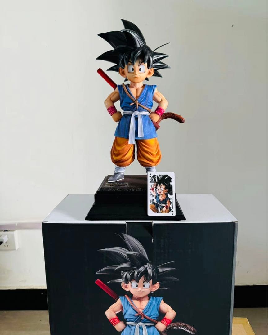 ドラゴンボール 1／4スケール 孫悟空 青服 フィギュア ガレージキット