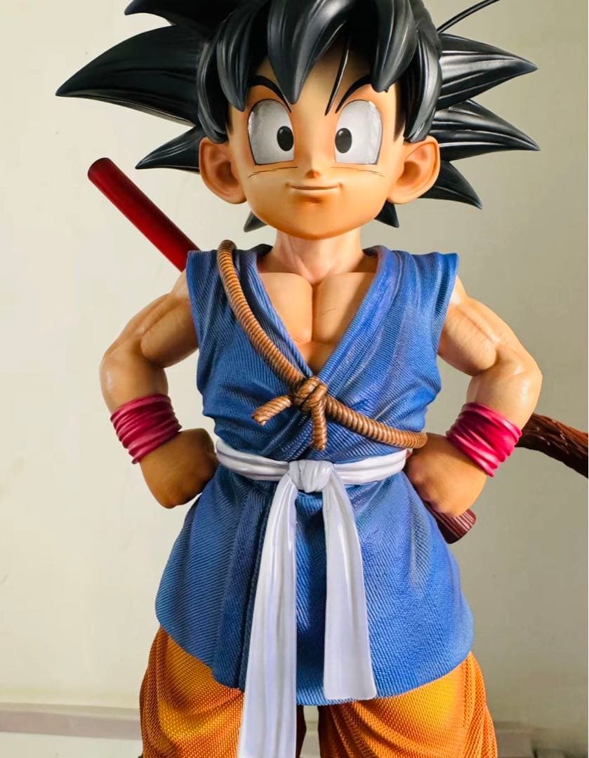 ドラゴンボール 1／4スケール 孫悟空 青服 フィギュア ガレージキット