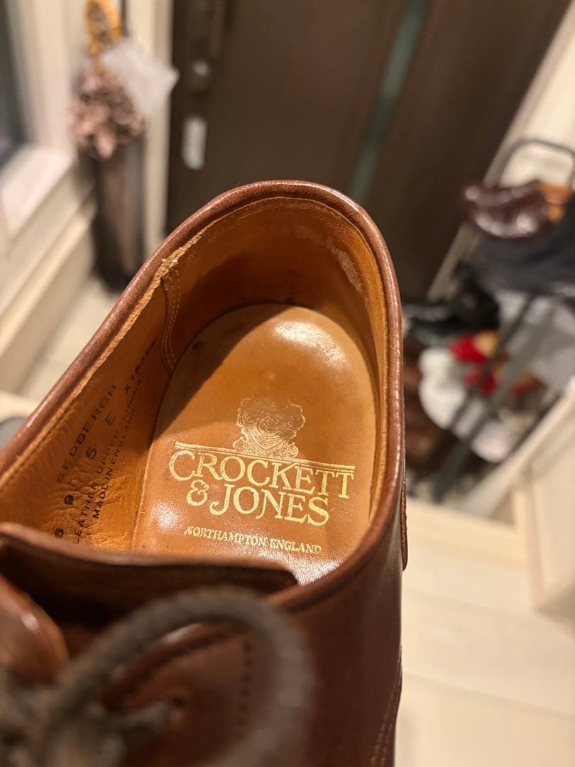 靴 Crockett and Jones Sedbergh UK5E/ 23.5cm