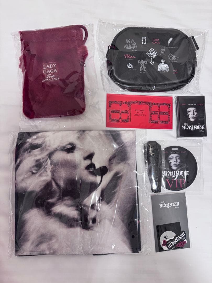 LADY GAGA VIP GOLD グッズ フルセット ゴールド レディーガガ - メルカリ