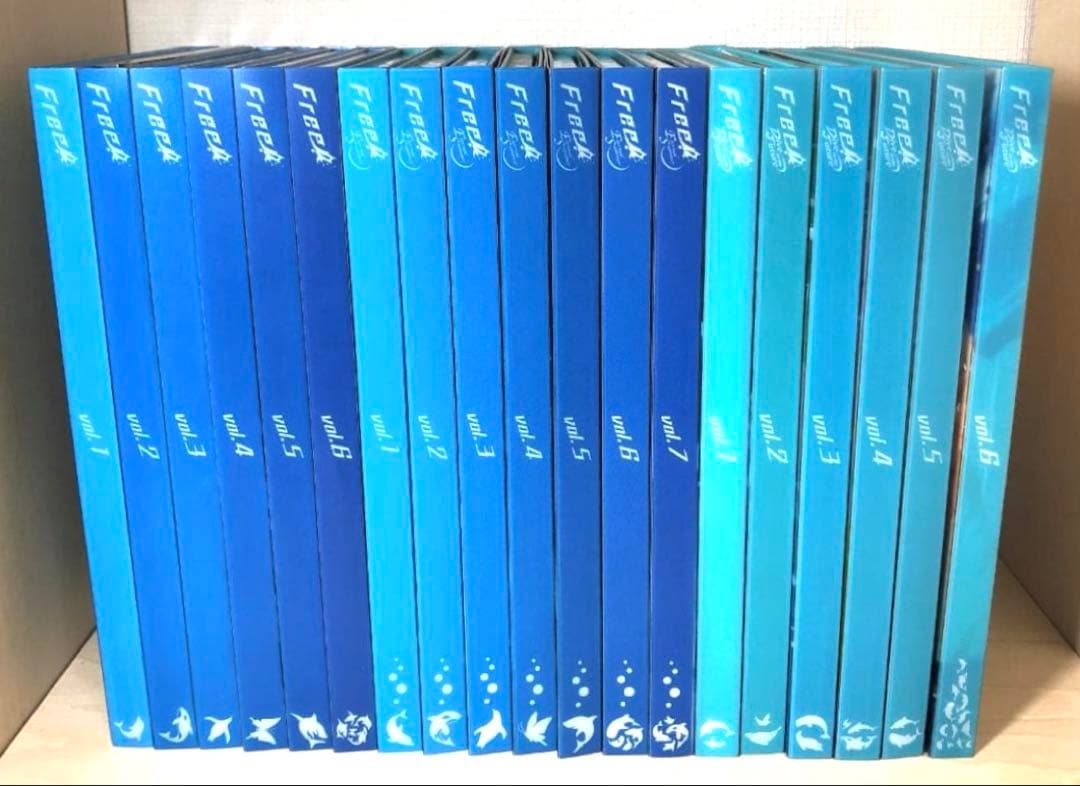 特典完備】 Free! TVシリーズ 1-3期 DVD 全巻セット 初回限定版 - メルカリ