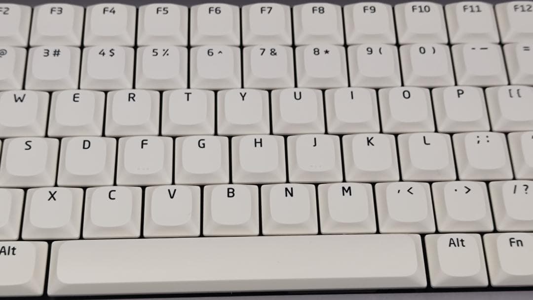 ☆特別限定カスタム☆LOFREE FLOW2グレー（84キー） × 静音ピンク軸