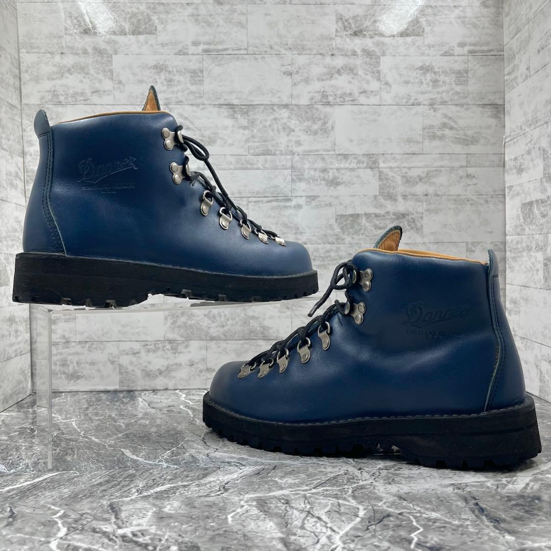 レア】 ダナー マウンテンライト US8 ネイビー 300足限定 ブーツ 希少