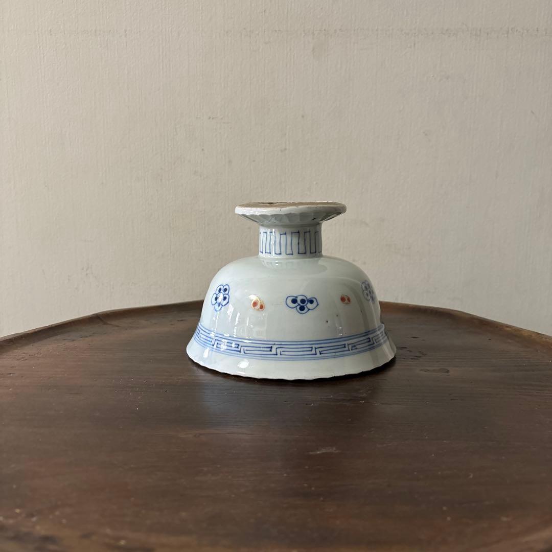 古伊万里盃洗 江戸時代.明治 骨董品 アンティーク 古道具 骨董 白磁 検