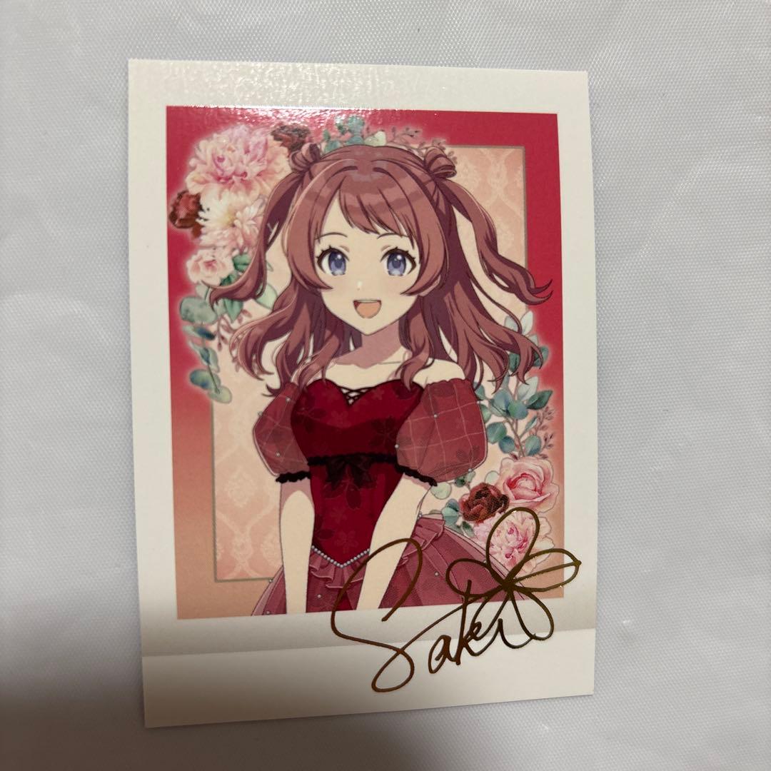 学園アイドルマスター 学マス ぱしゃこれ 咲季 サイン 箔押し - メルカリ