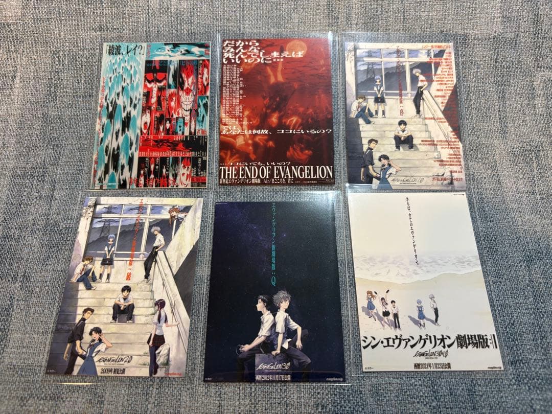 月1エヴァ 入場特典 ステッカー 全6種 コンプリートセット ② - メルカリ