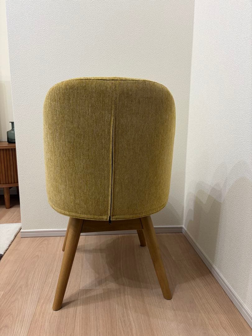 azu様専用】unico PIIVO(ピーヴォ)チェア イエロー - メルカリ