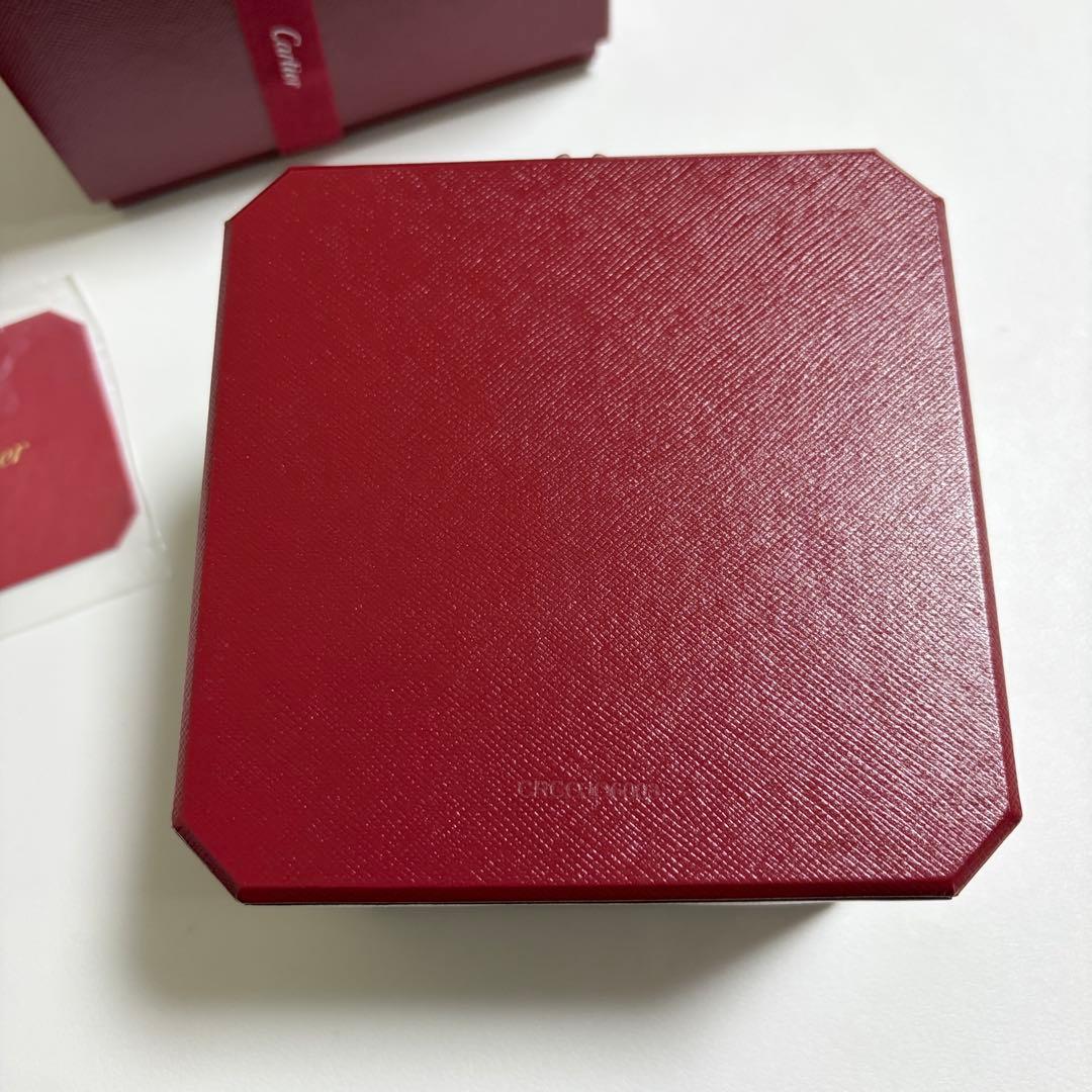 極美品 カルティエ バングル ブレスレット ケース 空箱 現行品 リボン付き