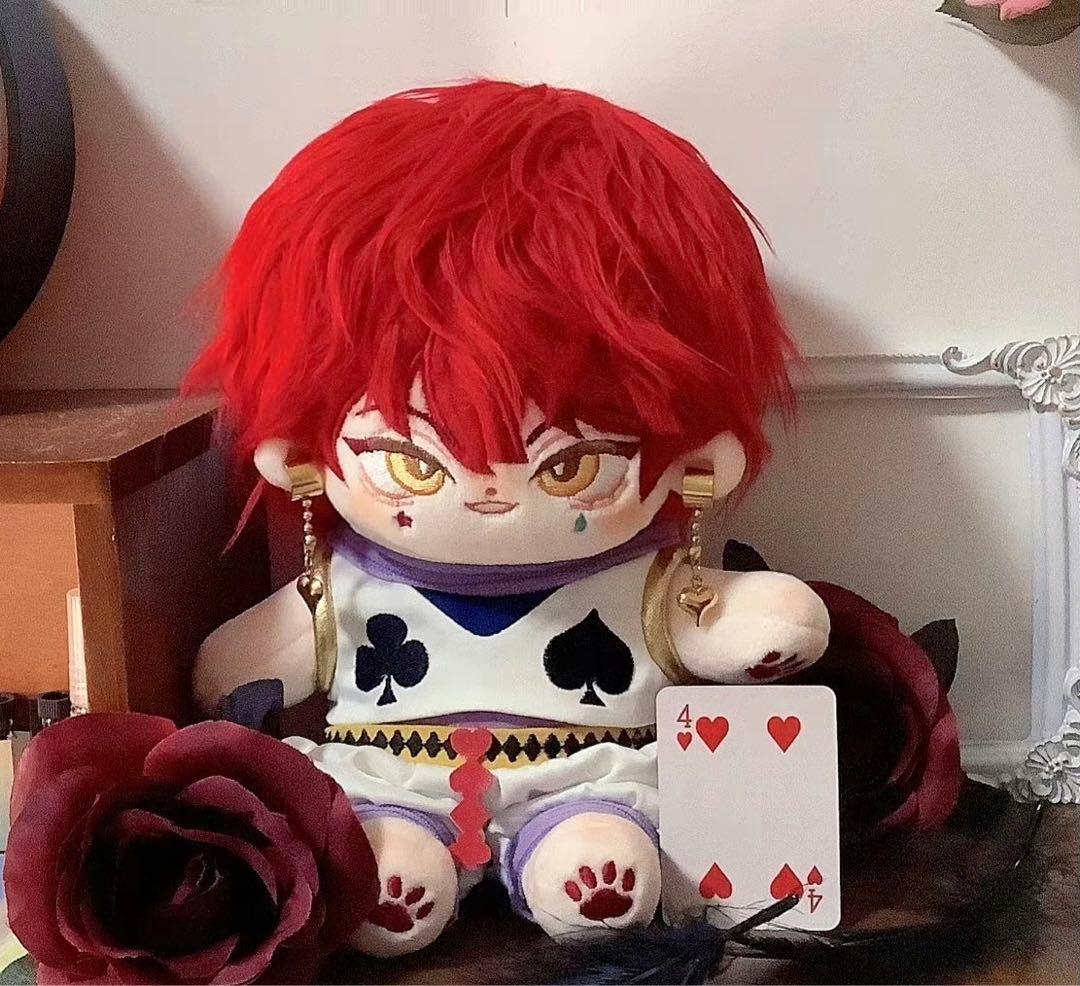 ヒソカ HUNTER×HUNTER 骨あり 着せ替えぬいぐるみ 20cm - メルカリ
