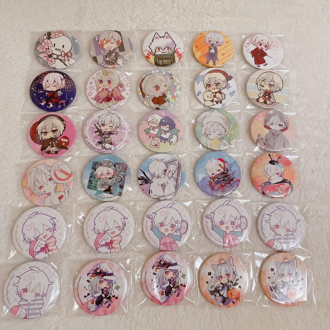 まふまふ グッズ アクキー 缶バッジ クリアファイル ラバーバンド ペン