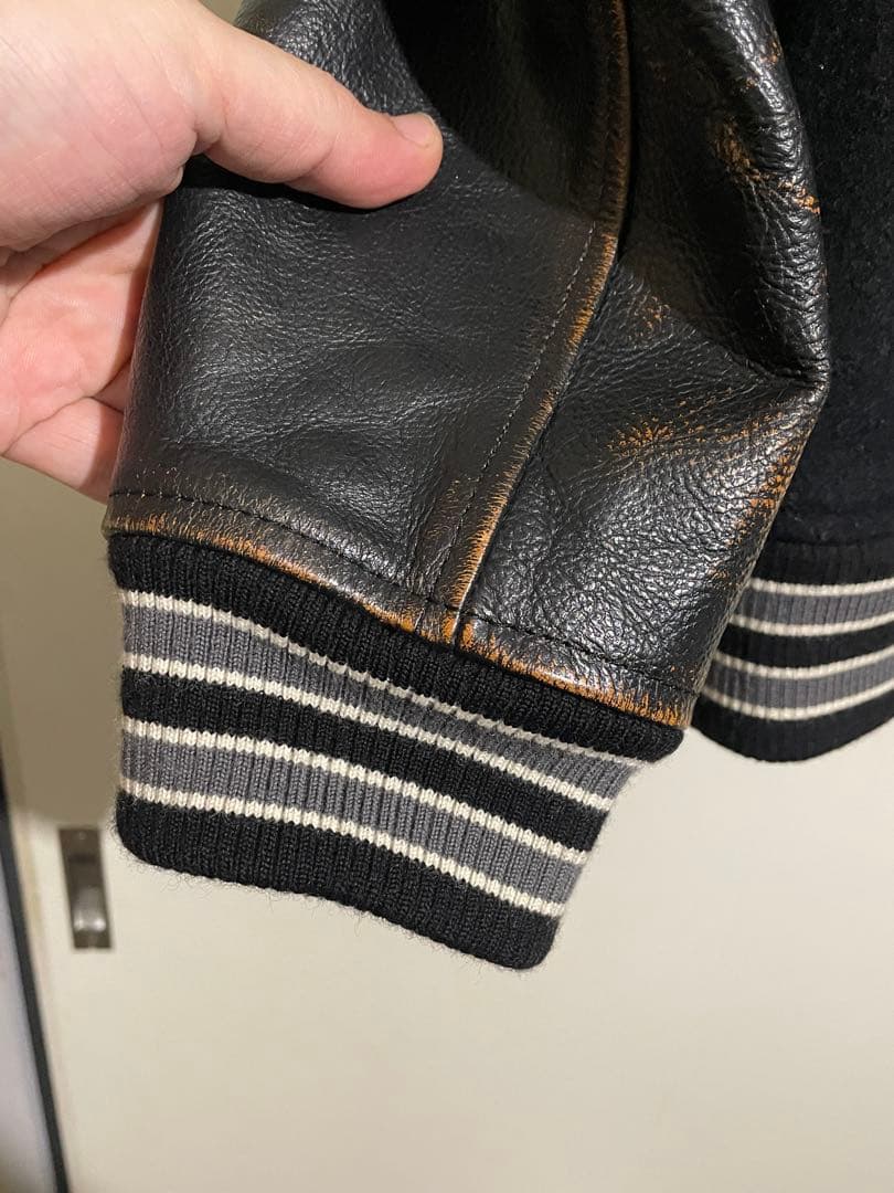 Jackson Matisse スタジャン ウール レザー 定価6万