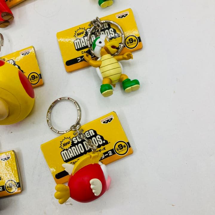 Newスーパーマリオブラザーズ フィギュアキーホルダー2 9種