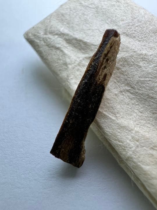 古渡命銘木 霊元院勅銘　伽羅　銘【星合】0.103g 香木/お香/沈香/伽羅