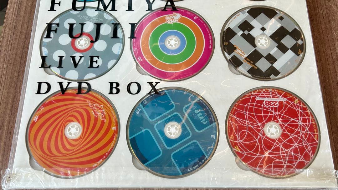 新品未開封 FUMIYA FUJII LIVE DVD BOX (10枚組)