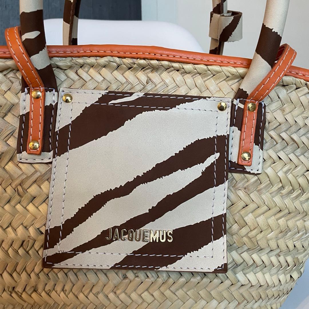 Jacquemus Le Panier Soli レア ゼブラ柄 かごバッグ - メルカリ