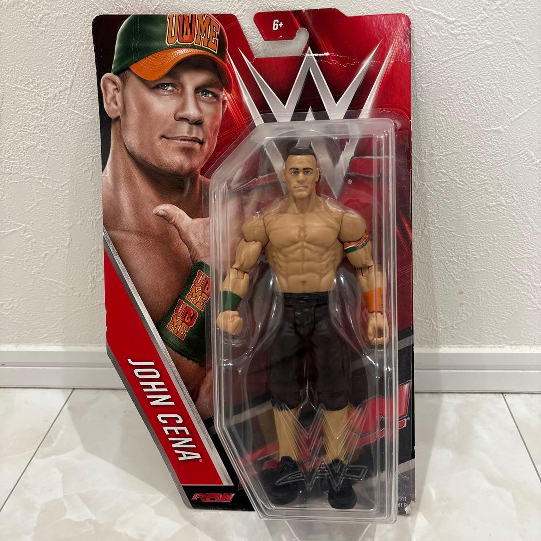 プロレスフィギュア ジョン・シナ MATTEL - メルカリ