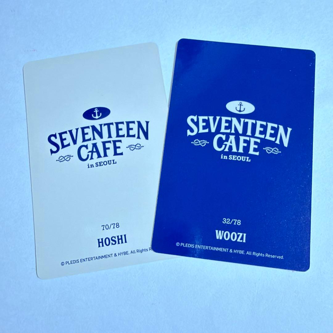 SEVENTEEN CAFE ホシ、ウジ トレカセット - メルカリ