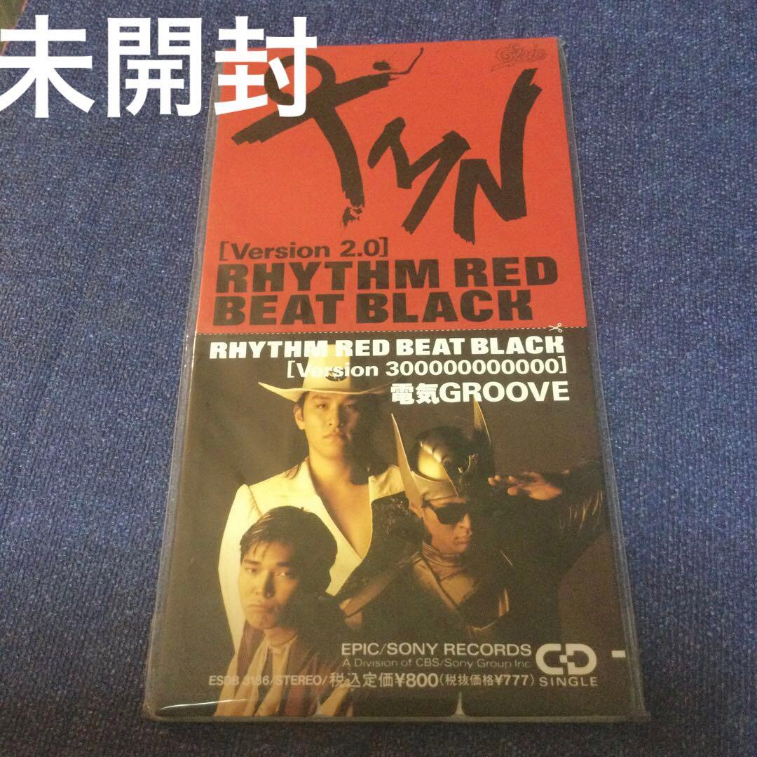 TMN VS 電気GROOVE/リズムレッド　小室哲哉　8センチ 8cmシングル RHYTHM RED BEAT BLACK : TMN vs.電気グルーヴ | Yokohama Beat Junkie