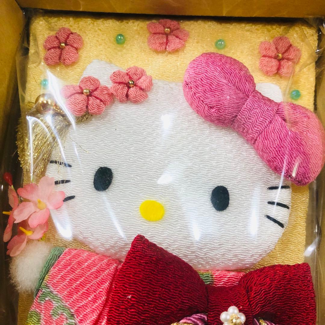 1999年製 サンリオ ハローキティ スタンド付き羽子板 正月飾り 縁起物