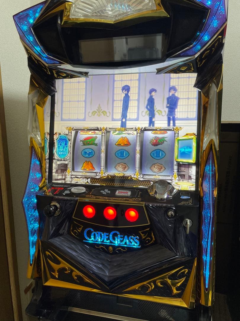 送料込み】コードギアスr2 実機 コイン不要機付き 直接取引 5000円引き