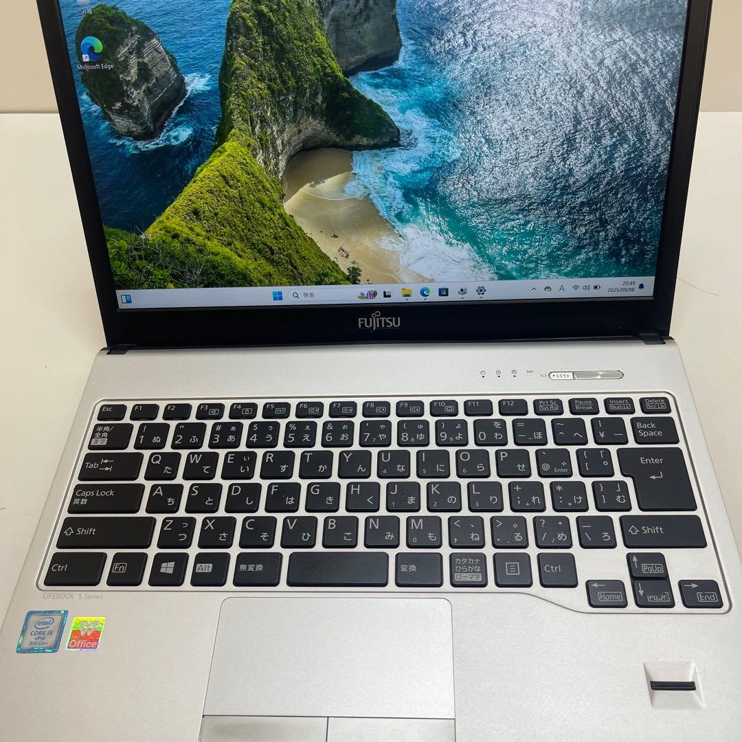 234 富士通 LIFEBOOK S398/T i5-8350U 8GB
