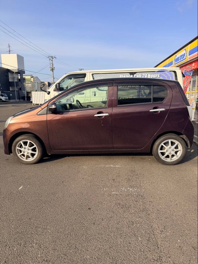 車検R9年2月ミライースGナビ バックカメラ ETC すぐ乗れます 新生活