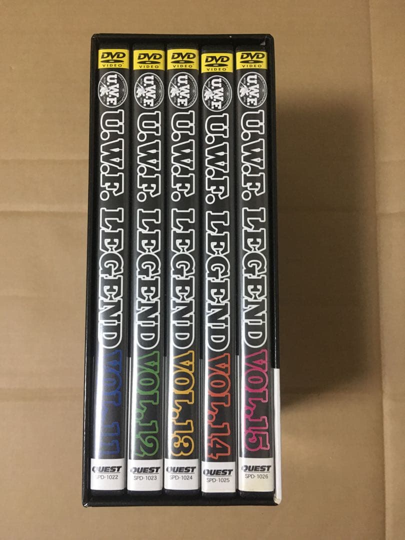 南武真太郎U.W.F. COMPLETE BOX stage.3〈5枚組〉