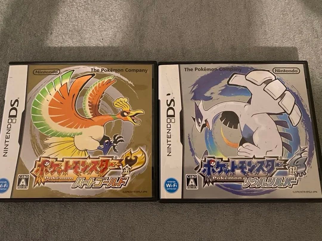 ポケットモンスター ハートゴールド・ソウルシルバー セット 正規品