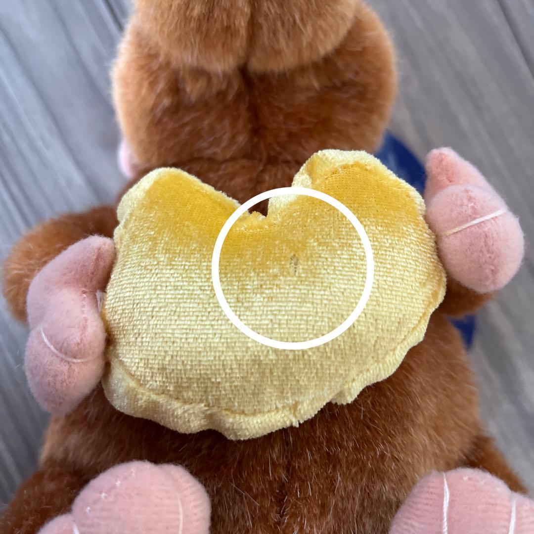 ほつれあり ディズニーエミールぬいぐるみ レミーのおいしいレストラン