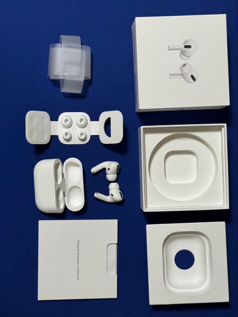 Apple AirPods Pro 第一世代本体 箱あり 写真に写ってるもの全て