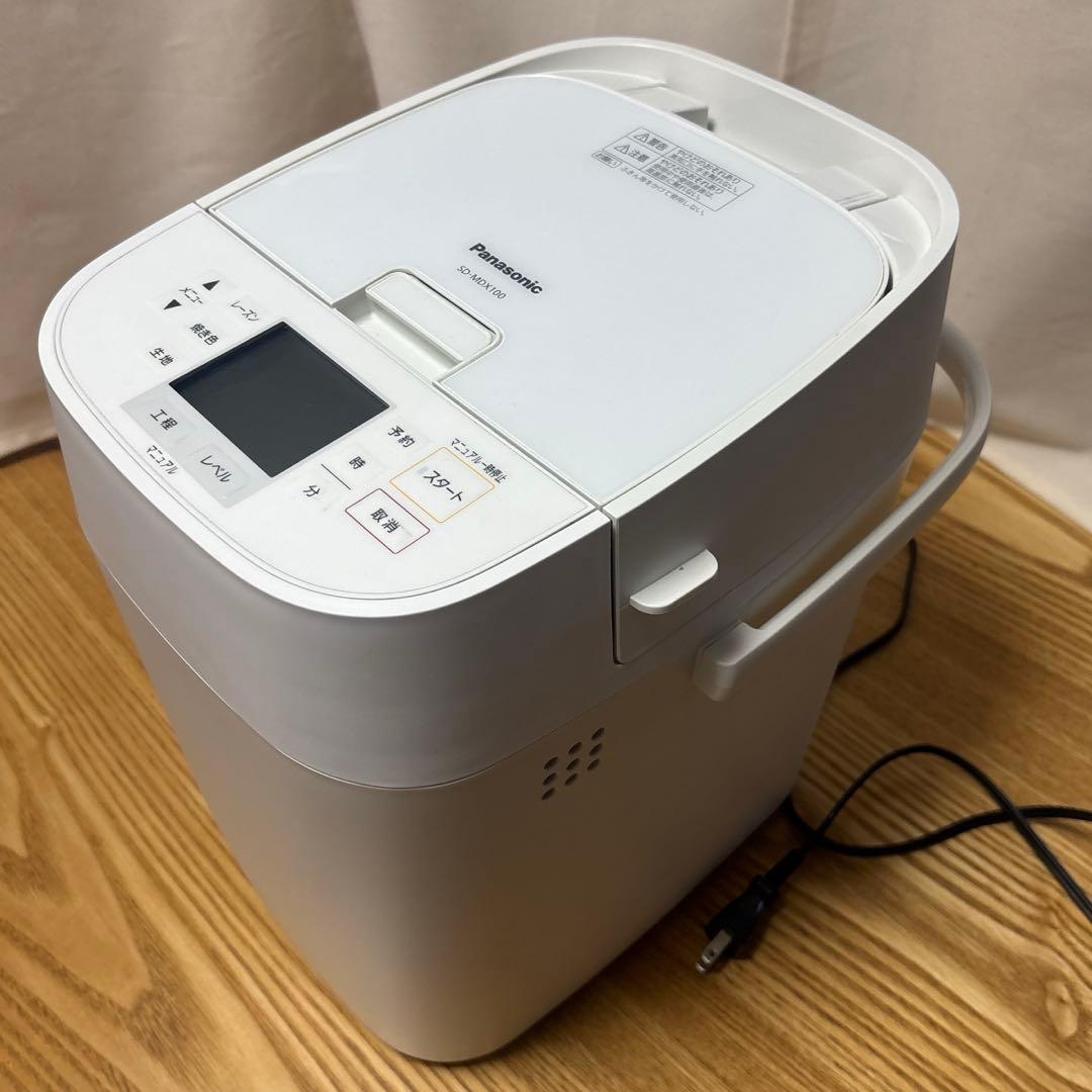 Panasonic ホームベーカリー SD-MDX100 白 - メルカリ