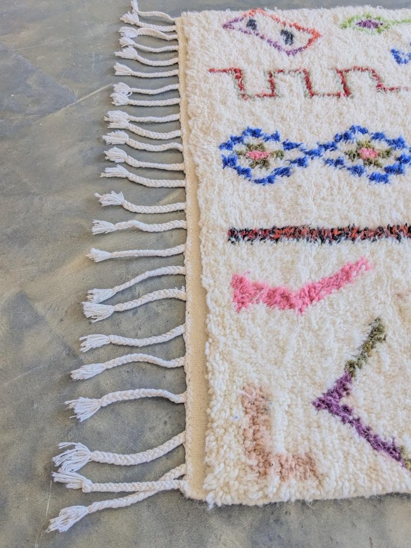 限定セール】新品-モロッコラグ アジラルラグ-No6 104×161 - メルカリ