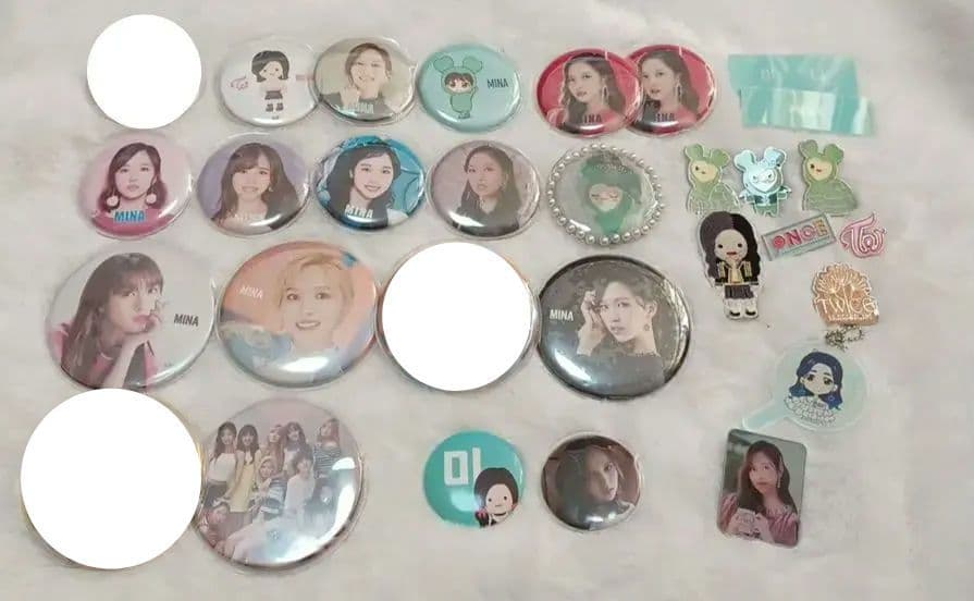 TWICE ミナ 缶バッジ バッジ まとめ TWICE ミナ MINA 미나 缶バッジ リスト一覧 Tin badge list 自分用に