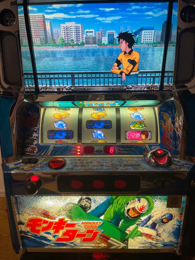 【送料込み】5号機　初代モンキーターン パチスロ「モンキーターン」 パチスロ スロット 機械割 天井 初打ち