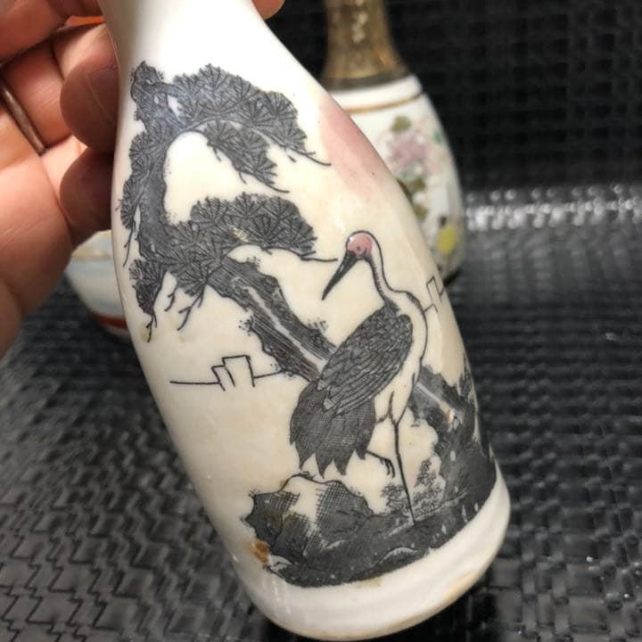 真作/柴田義薫/竹に霊芝/布袋屋掛軸HG-129