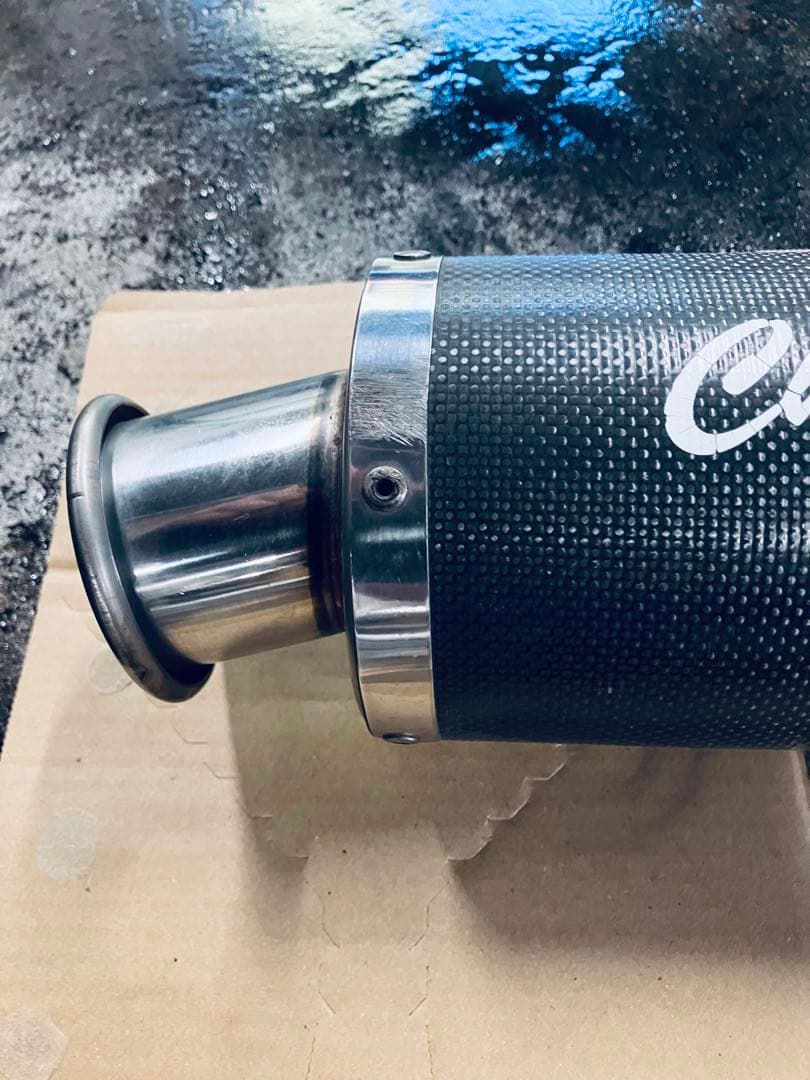 GPZ900R用Chase マフラー ステンレスエキパイ、カーボン