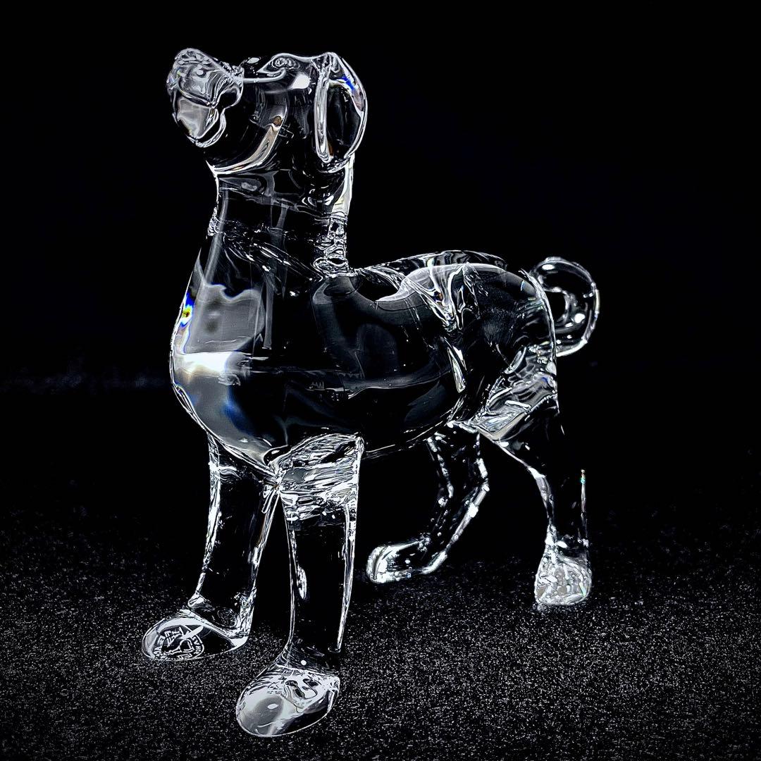 美品】 Baccarat バカラ クリスタル フィギュリン 犬 干支 戌 - メルカリ