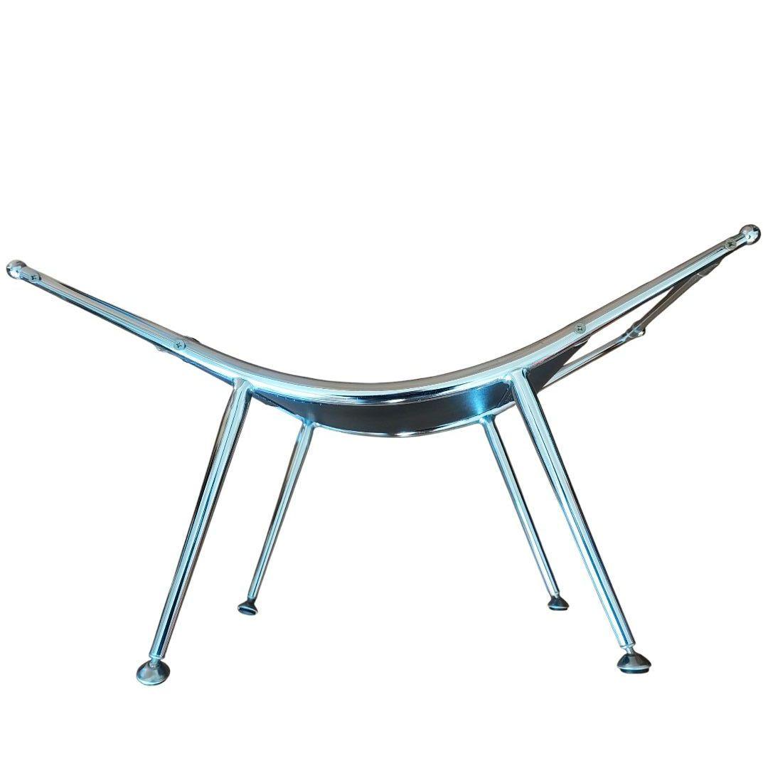 北欧レトロ ミッドセンチュリー スペースエイジ 楕円 ガラステーブル