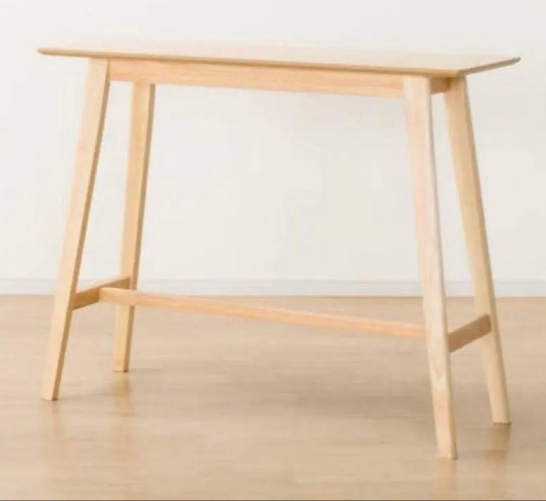 送料込み】【美品】ニトリ 木製カウンターテーブル - メルカリ