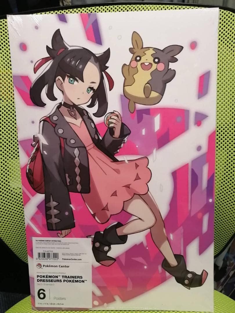 海外ポケセン限定】さいとうなおき ポスター Dセット6枚 トレーナーズ